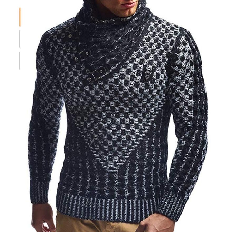 sueter de croche masculino