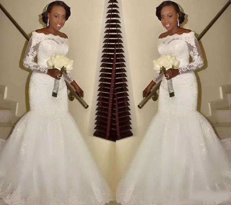 mermaid wedding gown designs