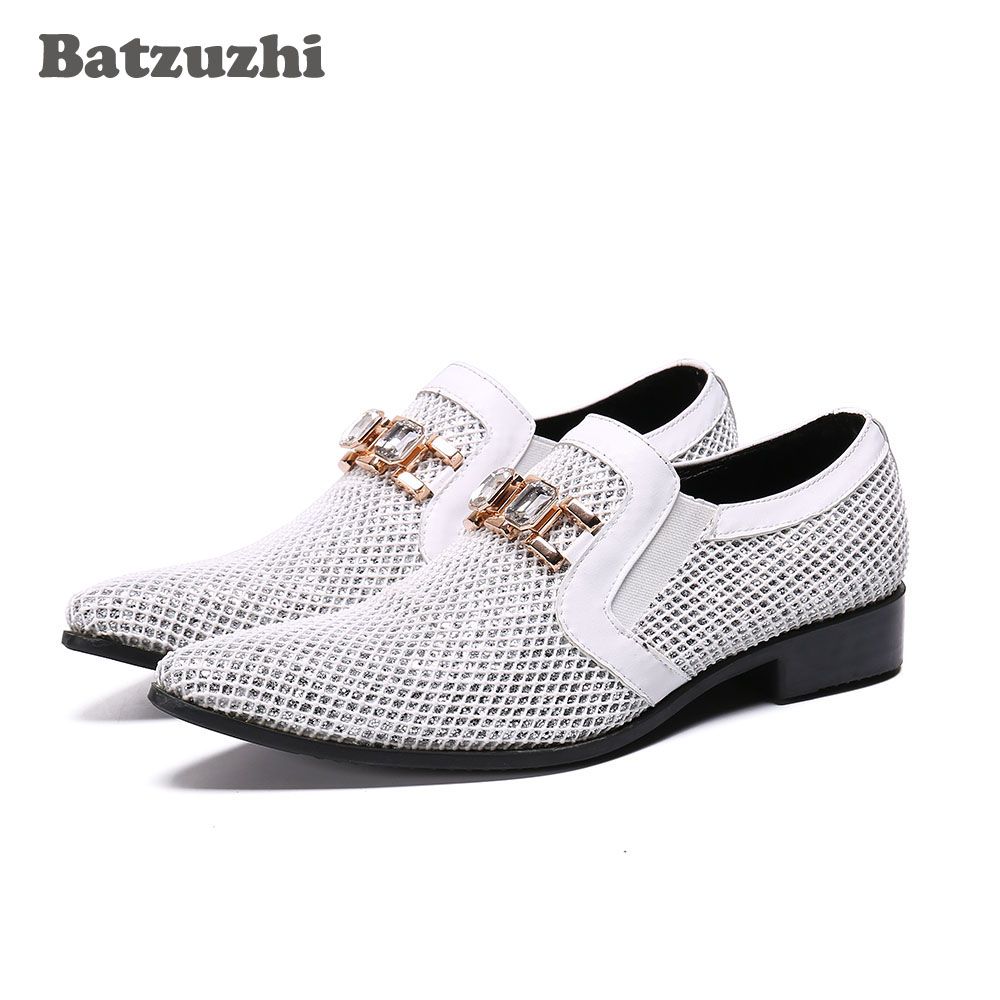 mens white wedding shoes