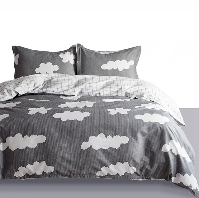 Duvet Cover Set Soft Cotton Cozy Comforter Bedding