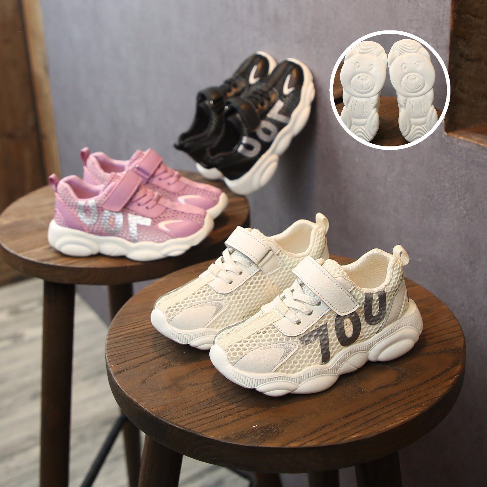New Fashion Children Sports Shoes Kids Running Casual Shoes Boys