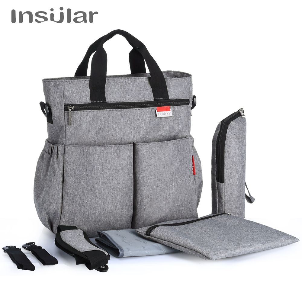 2020 Fashion Baby Diaper Bag Multifunctional Nappy Bags Waterproof Mommy Changing Bag Mummy ...