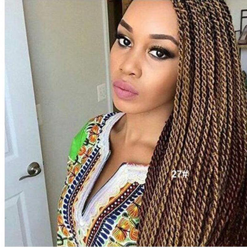 2020 Kanekalon Synthetic Crochet Braids Hair 2x Senegalese Twist