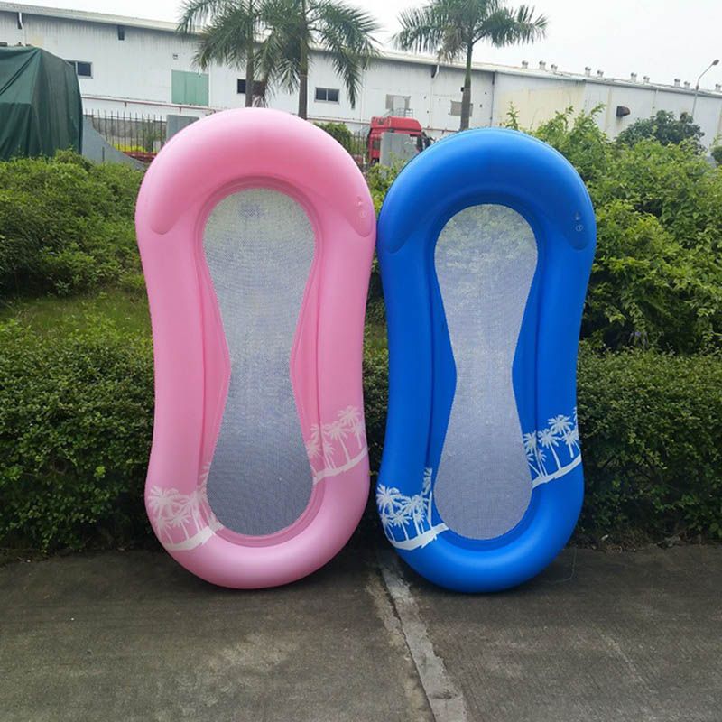 mesh inflatable pool float