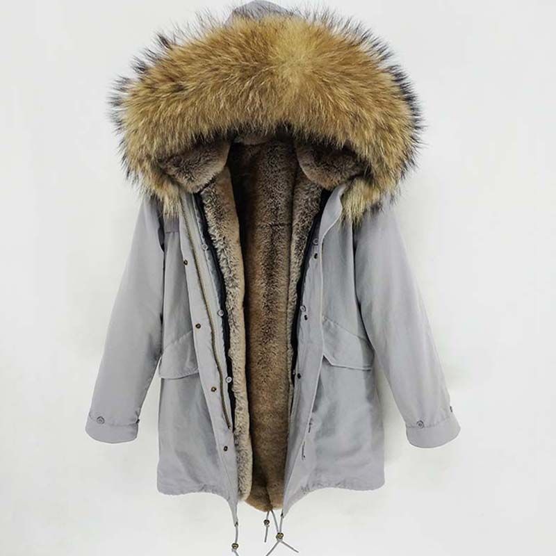 plus size winter jackets with fur hood