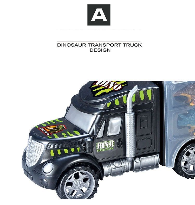 Dinosaur Transport Camion Jouet Set 6 Dinosaur Et Remorques De