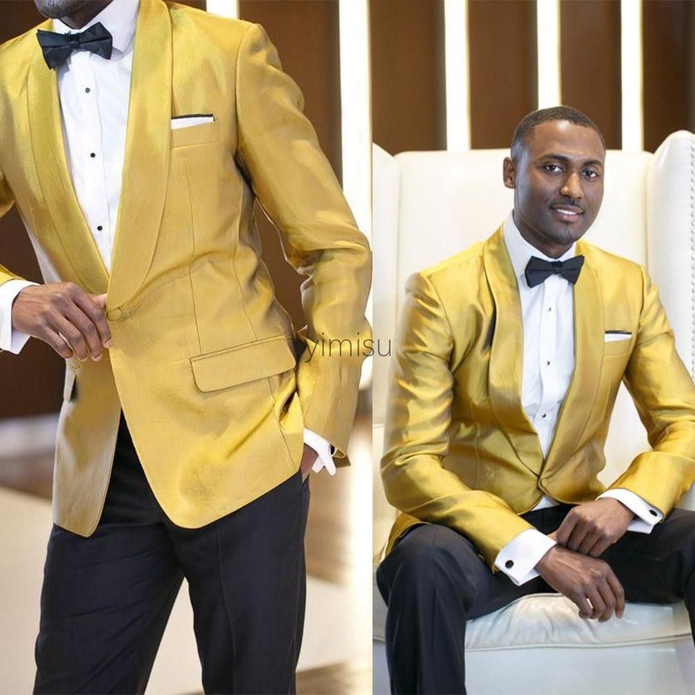 Gold suit for wedding Clearance