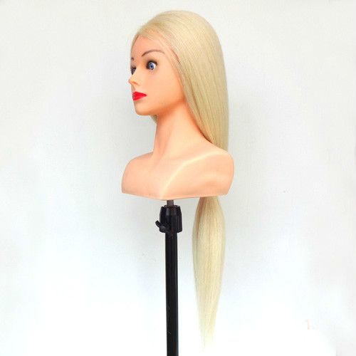 29inch 85% Real Human Hair Hairdressing Doll Heads With Shoulder Hairdresser Mannequin Head For Hair Salon SH190727 29inch 85% Real Human Hair Hairdressing Doll Heads With Shoulder Hairdresser Mannequin Head For Hair Salon SH190727