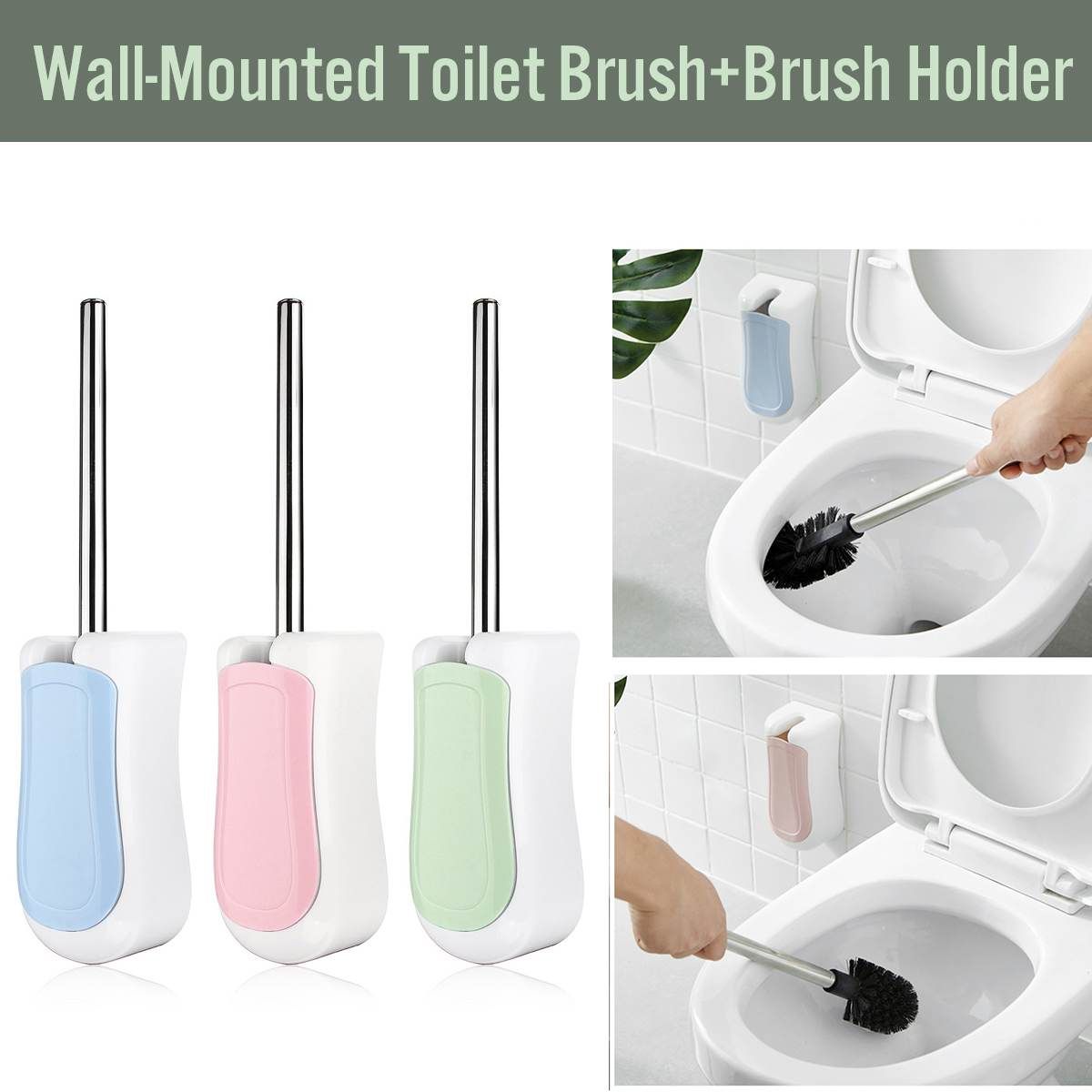 automatic toilet brush
