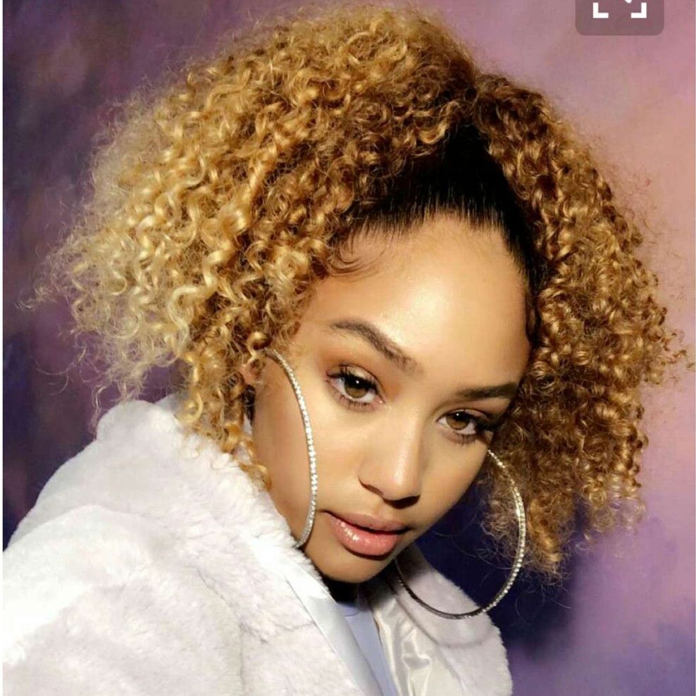 Queu De Cheval Cheveux Bouclés Vente En Gros Haute Qualité 16 Longs Cheveux Bouclés Queue De Cheval Bouclés  Extension Blonds Blancs Clips Sur Le Cordon De Serrage De Cheveux Queue De  Cheval Postiches Bateau Gratuit Du 46,36 € | DHgate