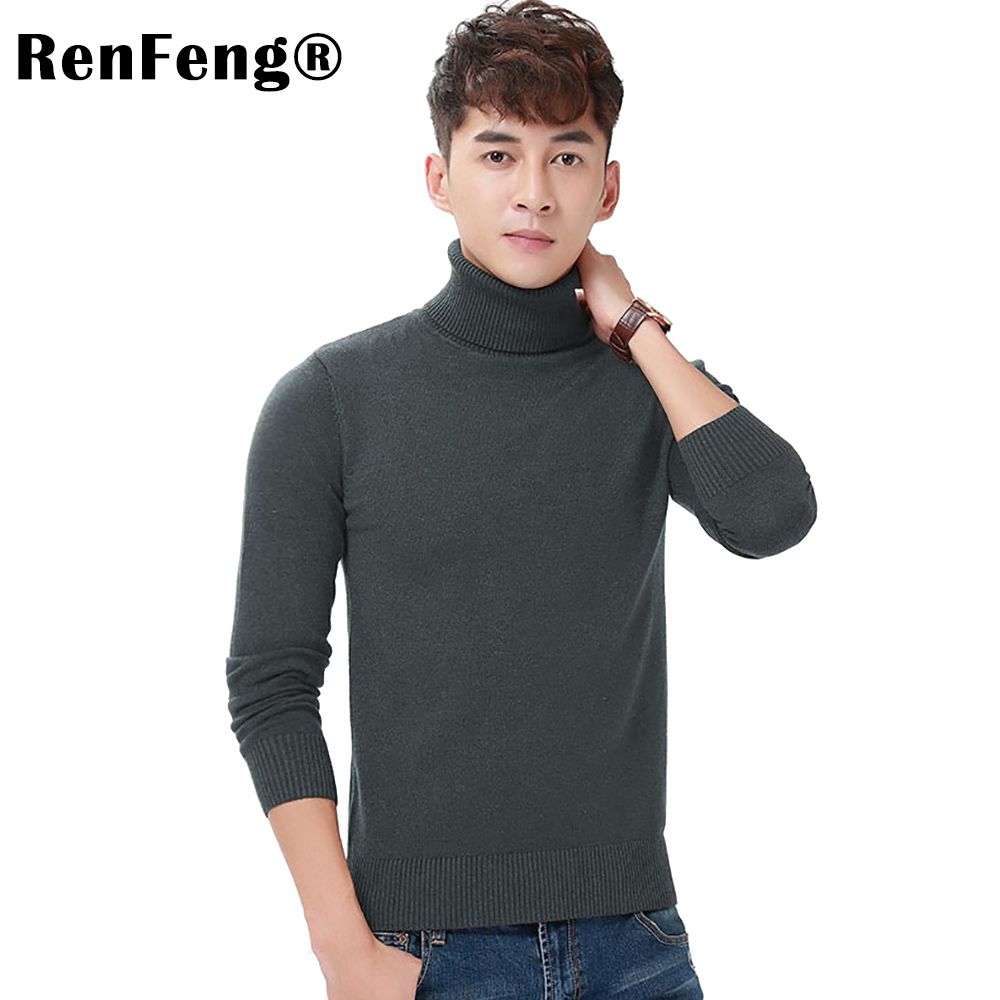 Compre Suéteres Para Hombre Hombre 2021 Pullover Man Chompas Para Hombre  Suéter Hombres Tire De Homme Turtleneck Swater Ropa Tallas Grandes Invierno  A 36,67 € Del Hiverc | Es.Dhgate.Com