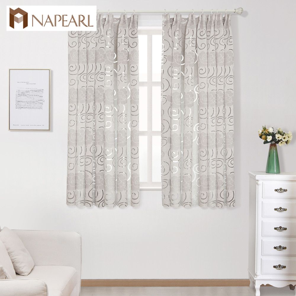 2020 Napearl Ready Made Short Drapes Double Color Curtains For Kitchen Windows Floral Jacquard Drops Bedroom Windows Tape Style Semi From Bright689 21 63 Dhgate Com,Small House Old House Interior Renovation Before And After