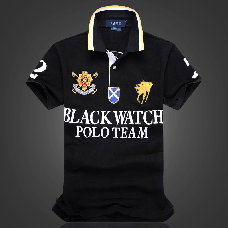 black watch polo team shirt