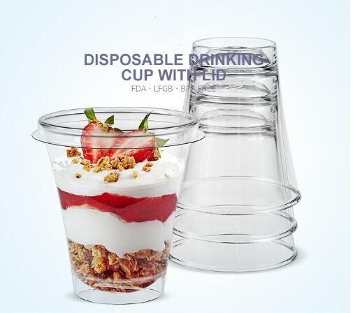 50pcs Verres À Dessert, Verres À Dessert En Plastique De 90