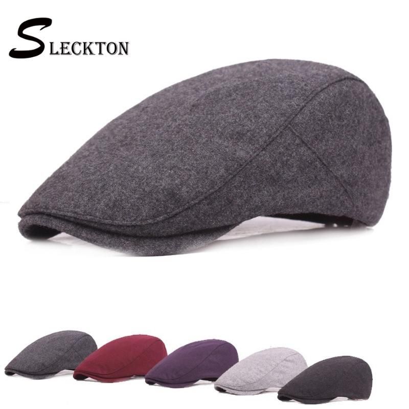 peaked winter hat