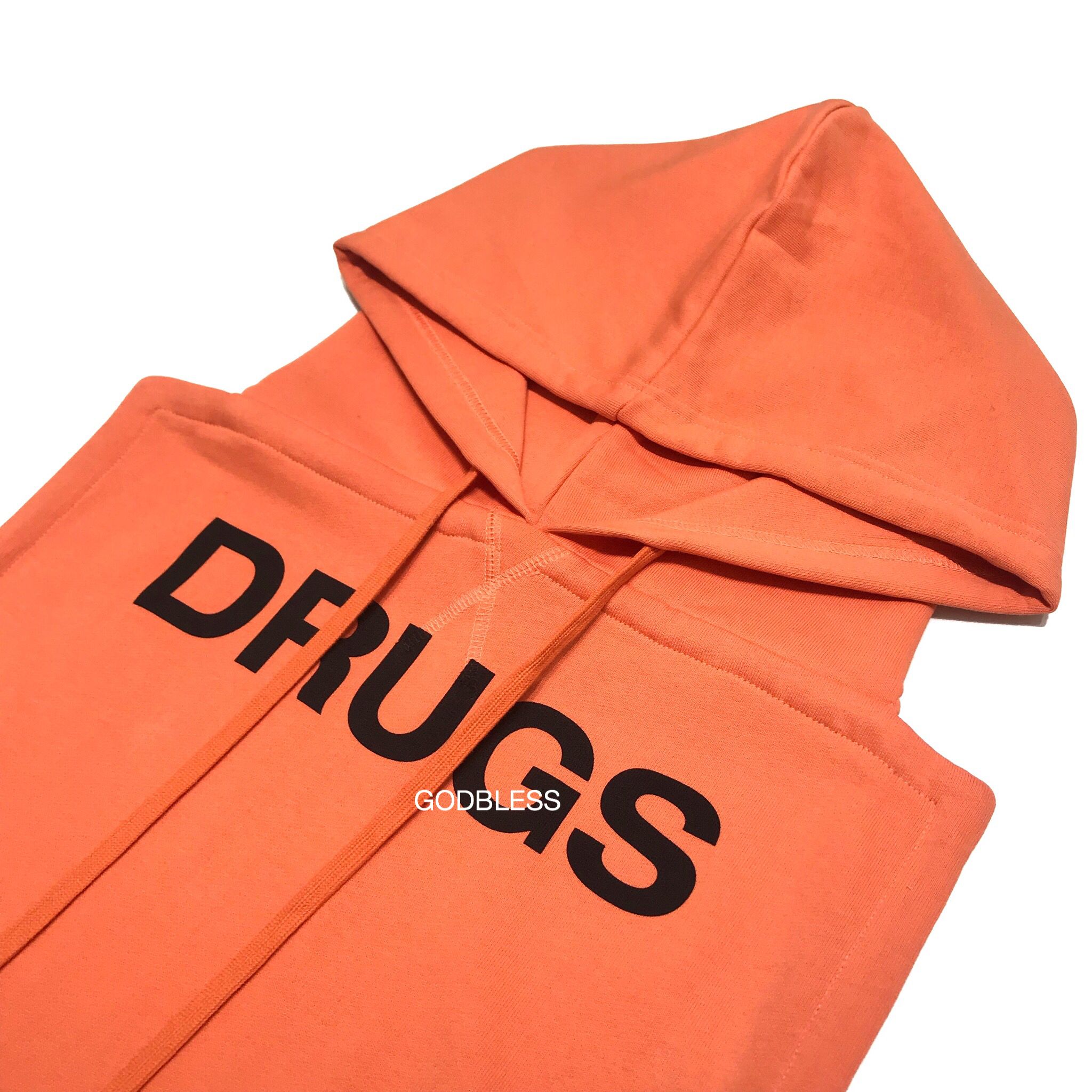 raf simons drugs moletom com capuz