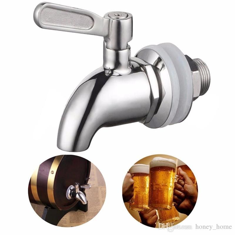 GOTOTOP Rubinetto per barilotto di Birra Rubinetto per Birra in Acciaio Inossidabile Kit erogatore per Rubinetto con Lancia per Birra per Mini barilotto di Birra 2L/3,6L/4L GOTOTOP Rubinetto per barilotto di Birra Rubinetto per Birra in Acciaio Inossidabile Kit erogatore per Rubinetto con Lancia per Birra per Mini barilotto di Birra 2L/3,6L/4L