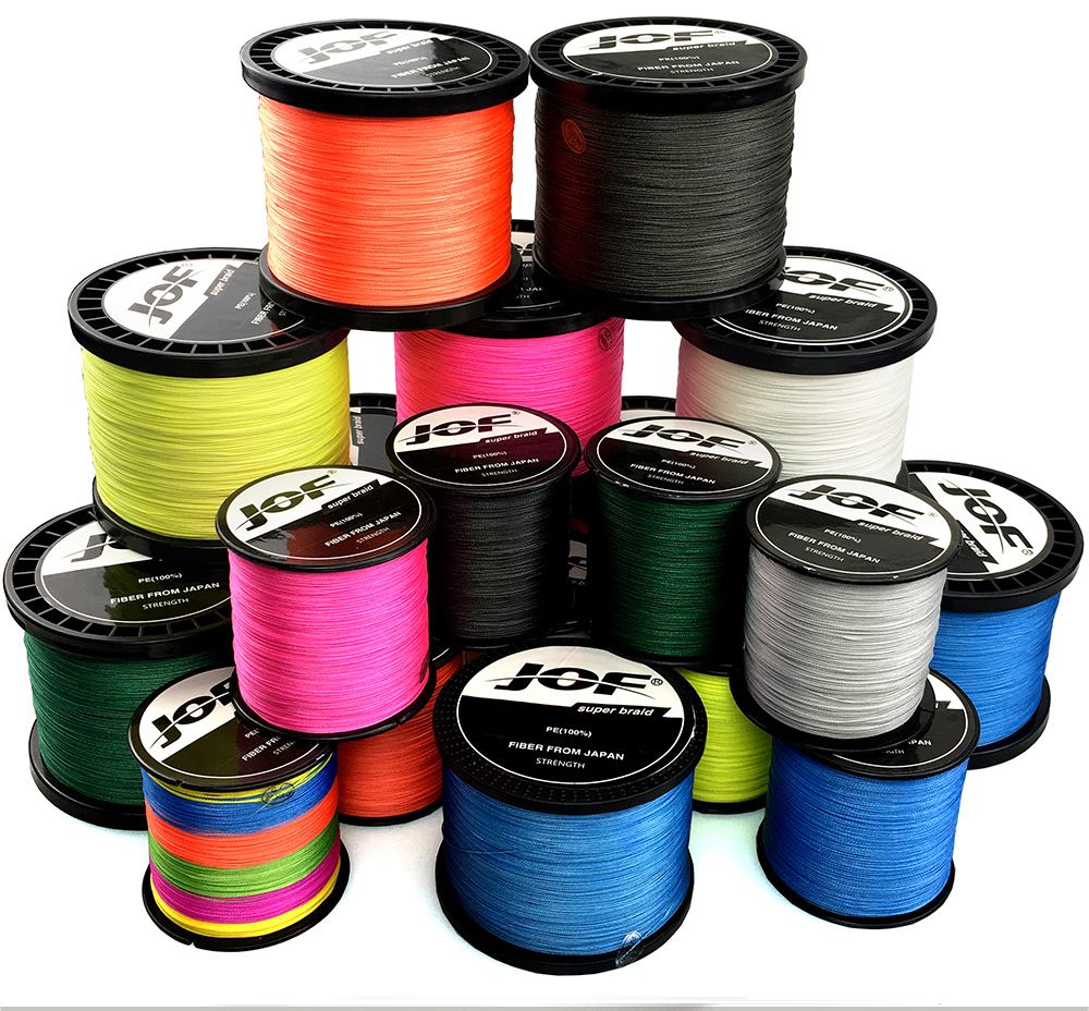 8 Strands 1000M Multicolor Braided Fishing Line Sea Saltwater Carp