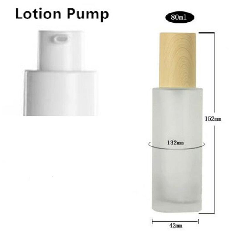 80 ml lotion pomp fles