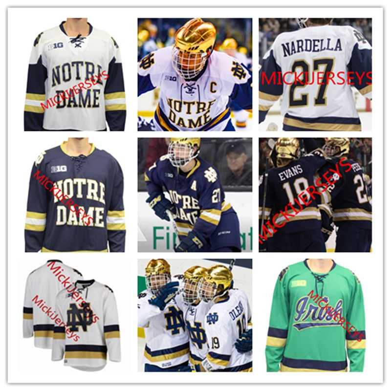 notre dame hockey jersey authentic