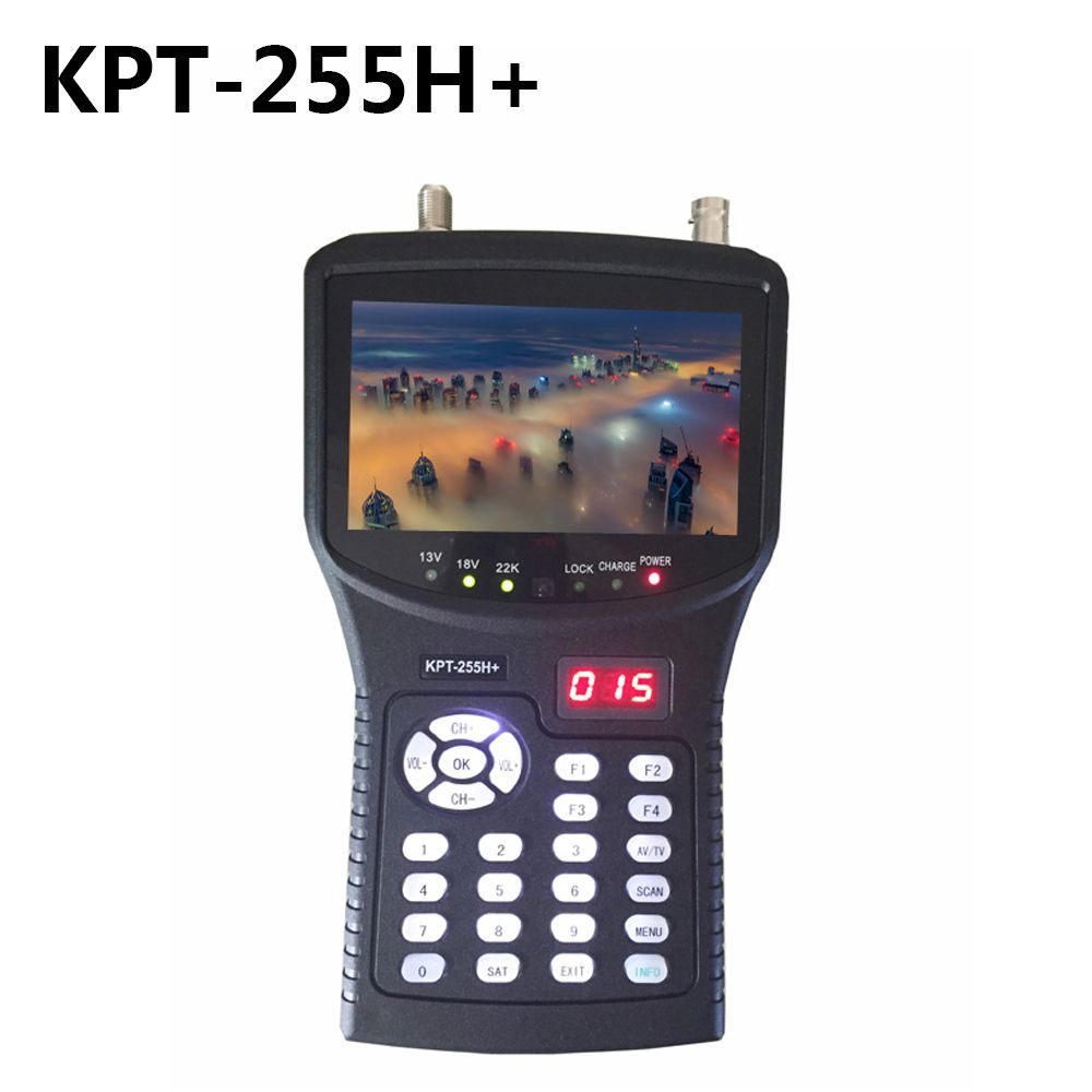 Receptor de TV Super Digital Modulador Codificador Prueba Full HD Cámara CCTV Dvb-s2 Buscador de Satélite Ver Canales Gratis Satélite