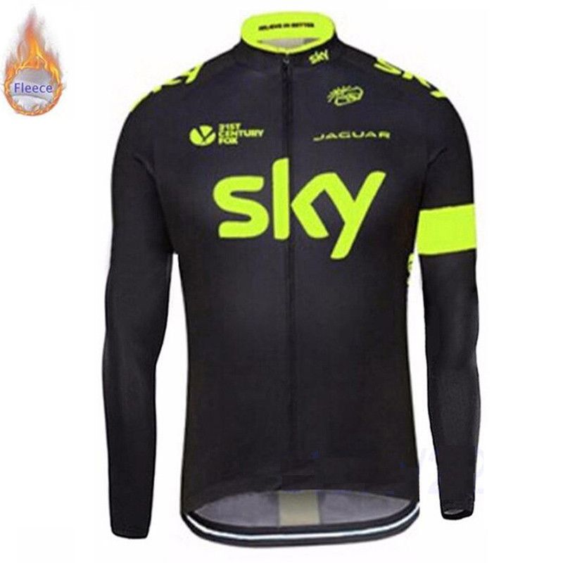 Il Team Sky Ciclismo Invernali In Pile Termico Bib Jersey Imposta Manica  Poliestere Abiti Lunghi Mens Abbigliamento Allaperto Sport Bicicletta Da  Cyctrek, 23,48 € | It.Dhgate.Com