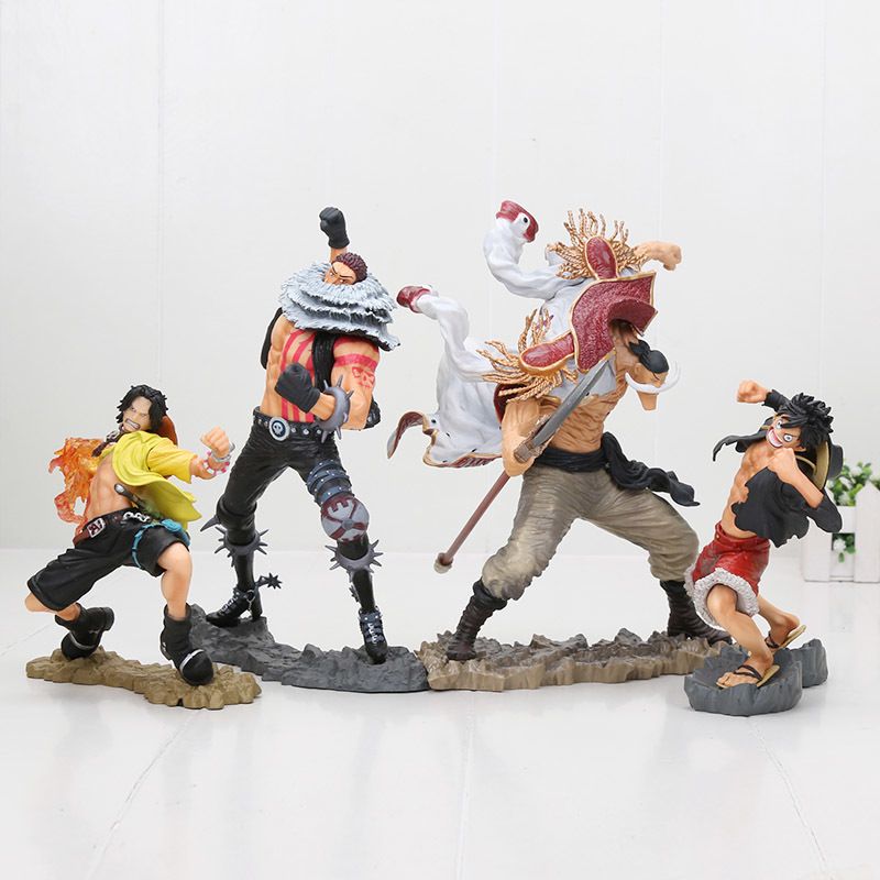 luffy and ace figure