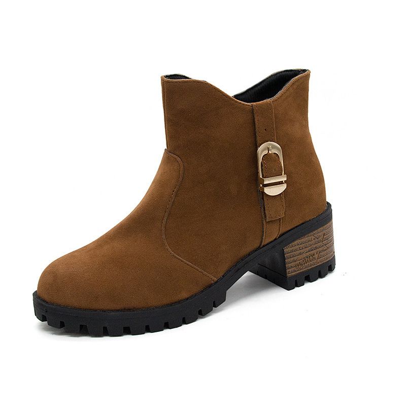 botas marrones mujer
