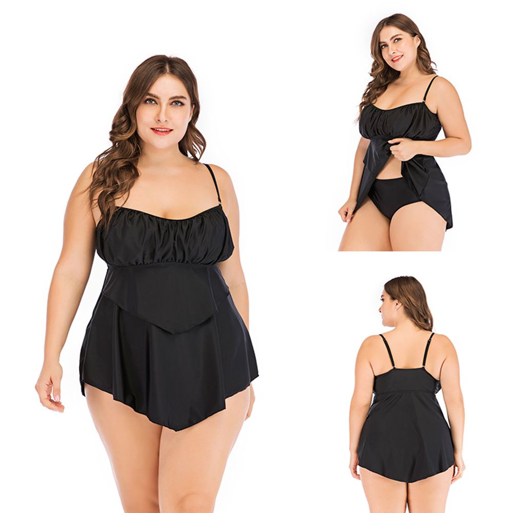 Compra Vestido Para Mujer IMaySon Falda Tallas Grandes Ropa Interior Para  Nadar Sin Espalda Traje De Baño Verano Bikini De Playa Trajes De Baño Sexy  Tankini Biquini De Baño Barato | Entrega
