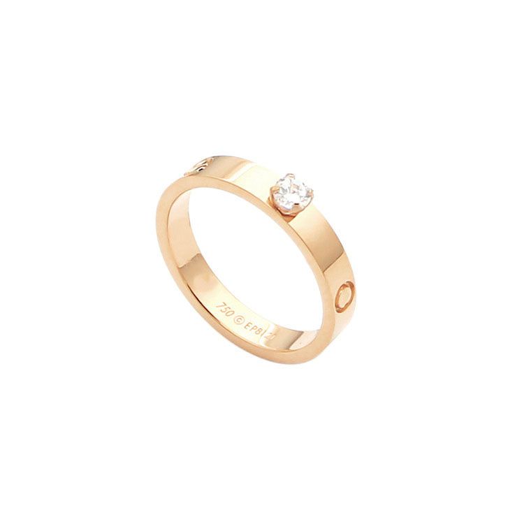 T-Ring Fashion Gold Plated Ring For Women Heart Eternity White Jewelry Wedding Rings T/&T