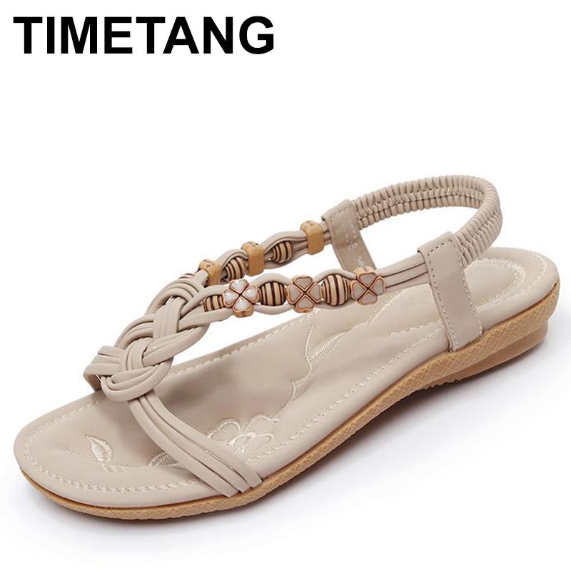 simple flat sandals for ladies