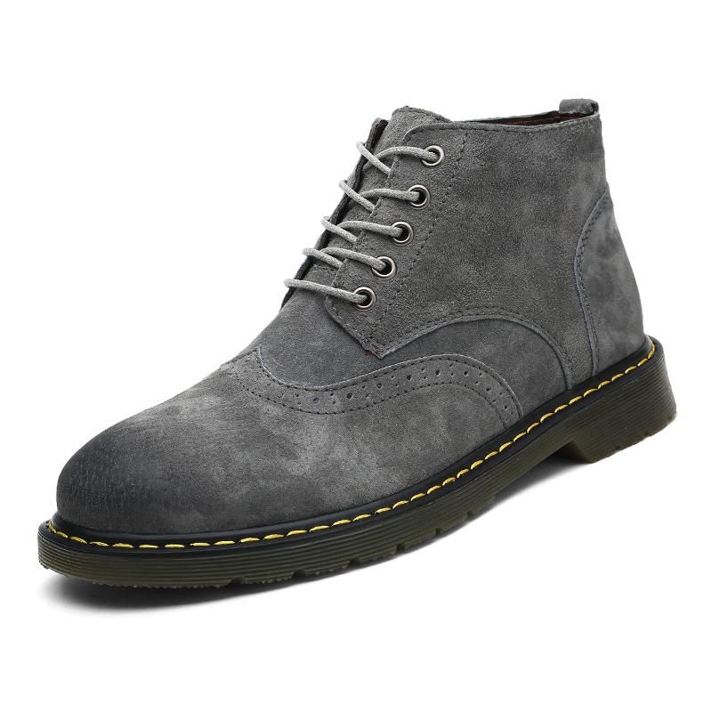 casual brogue boots
