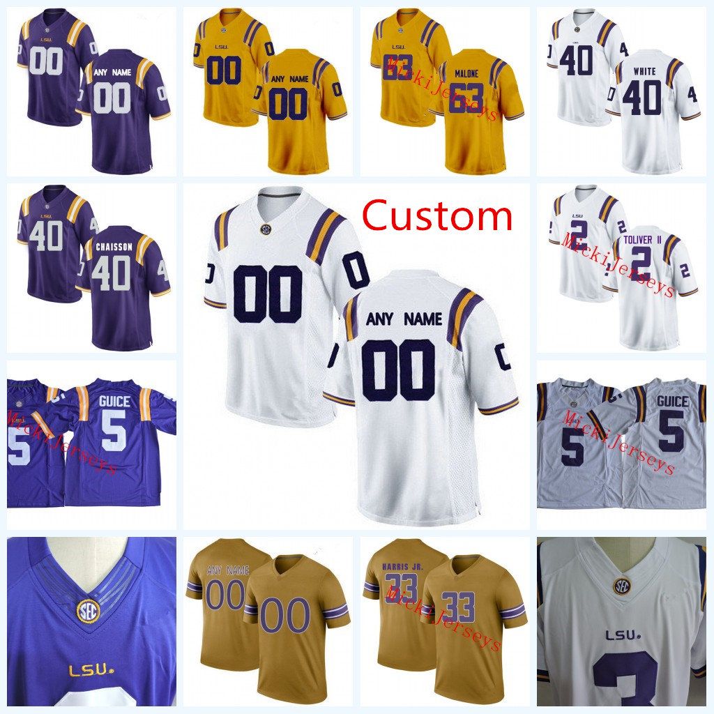 mens custom lsu jersey