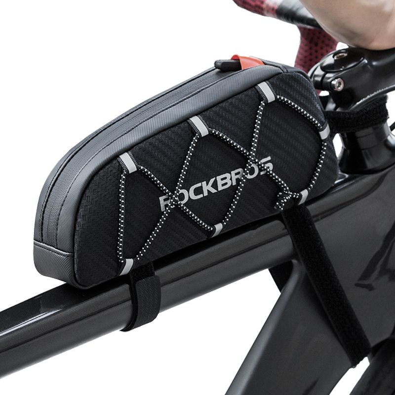 Waterproof Bicycle Handlebar Basket Bag Bike Reflective Front Pannier Tube Hot