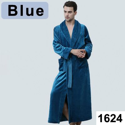 Mannen blauw