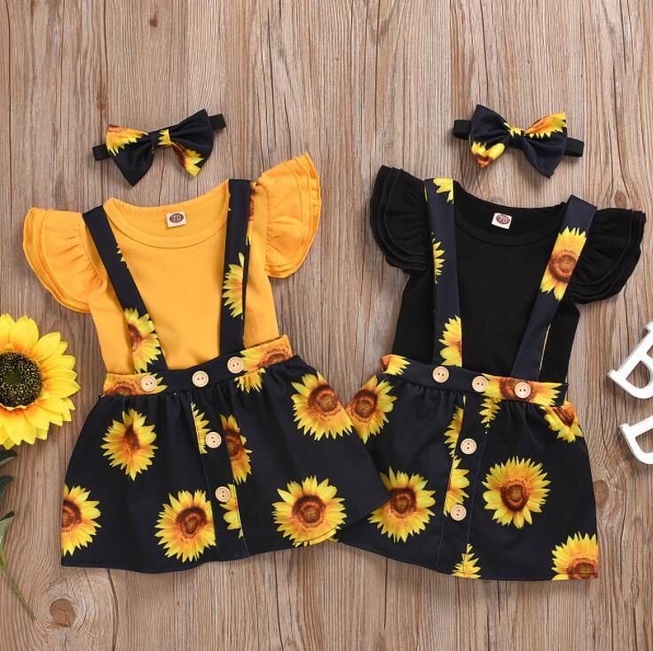 sunflower outfits for girls