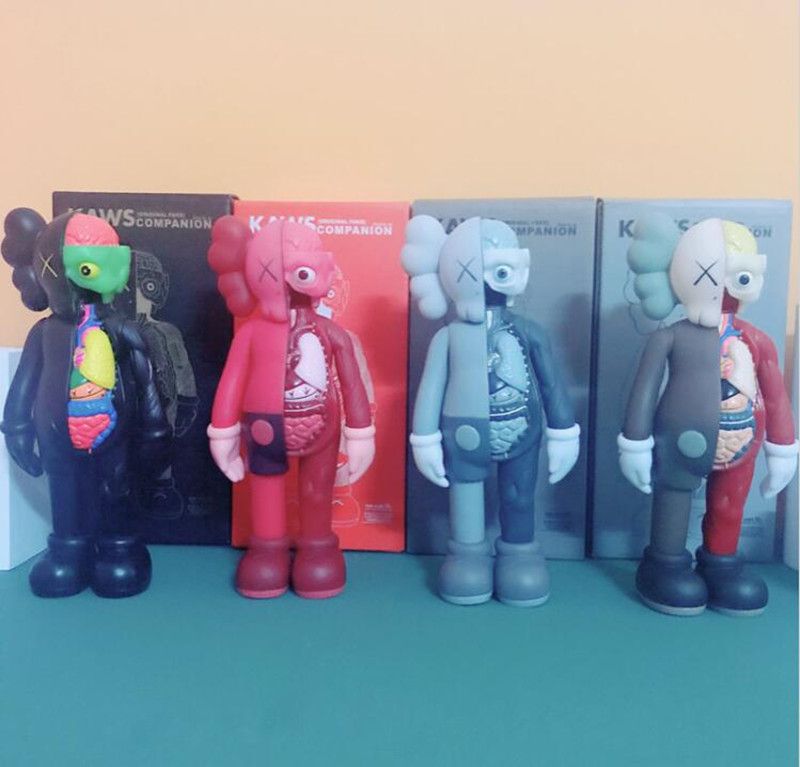 2021 HOT 20CM 0.25KG Originalfake KAWS 8inches Dissected Companion Original Box KAWS Action 