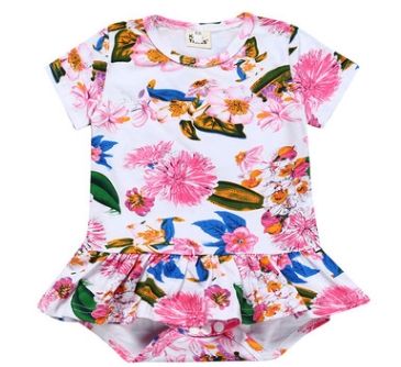 # 2 baby meisje jurk romper