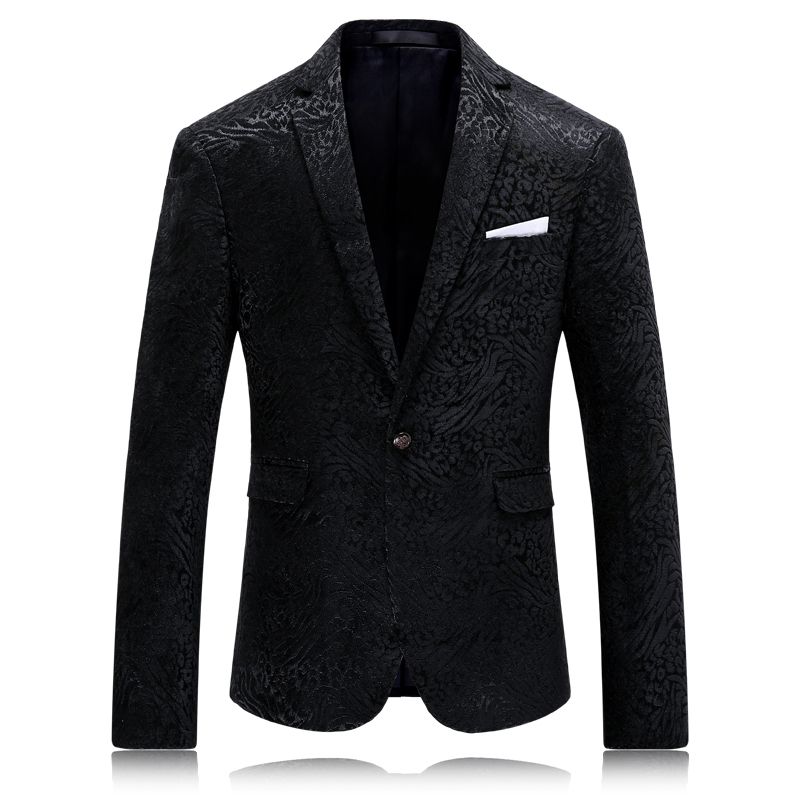 black casual blazer mens