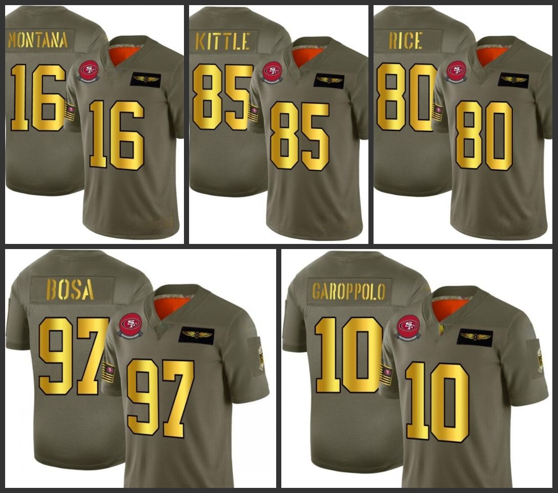 kittle salute to service jersey