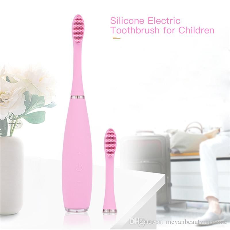sonic silicone toothbrush