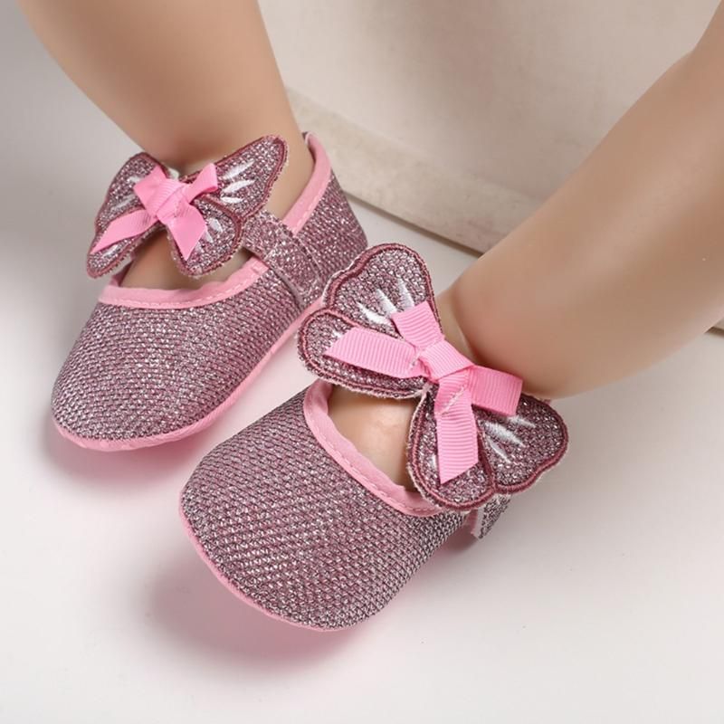 Toddler Infant Kids Baby Girl Solid Bling Bowknot Princess Sandals Casual Shoes Toddler Infant Kids Baby Girl Solid Bling Bowknot Princess Sandals Casual Shoes