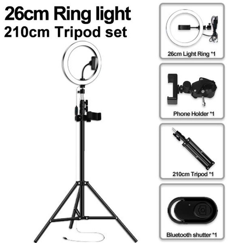 26CM 210CM + ترايبود 4 في 1