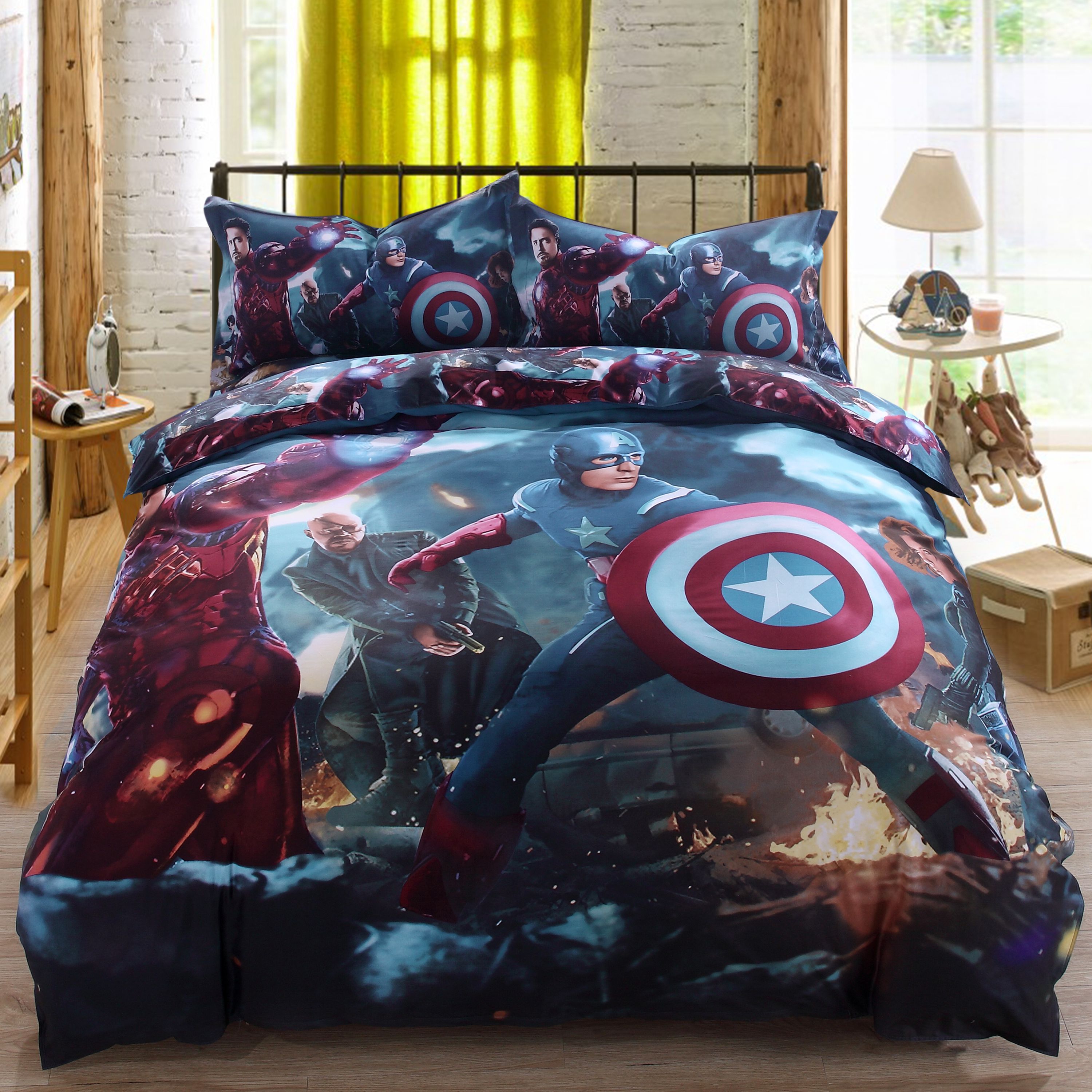 boys marvel bedding