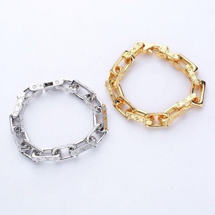 mens monogram bracelet