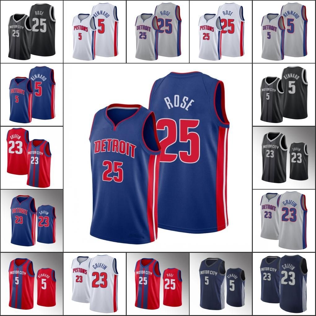 derrick rose motor city jersey