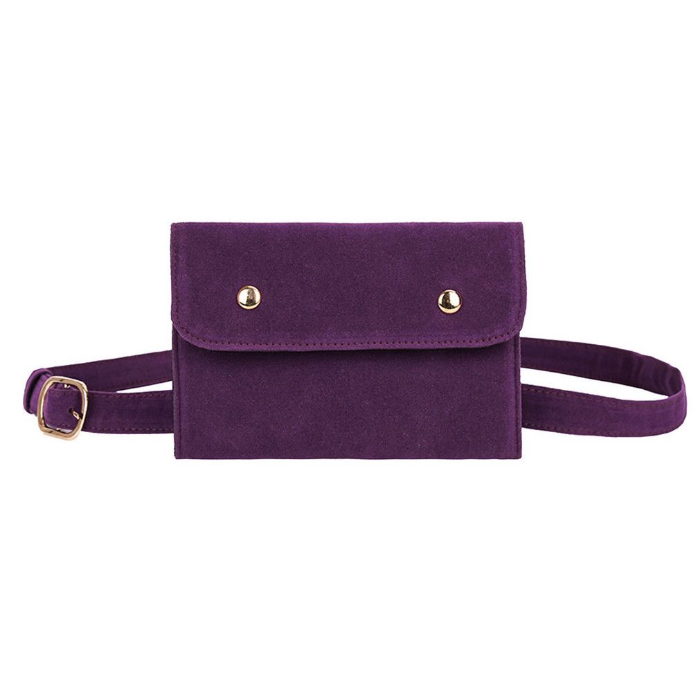 plain waist bag