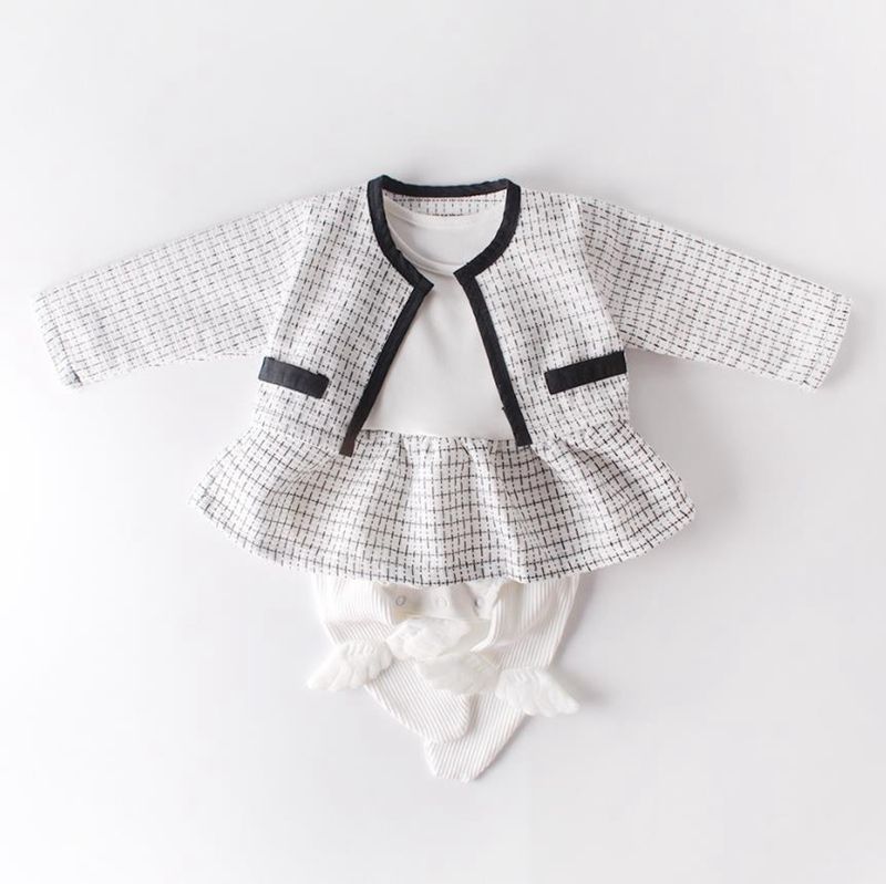 plaid baby girl clothes