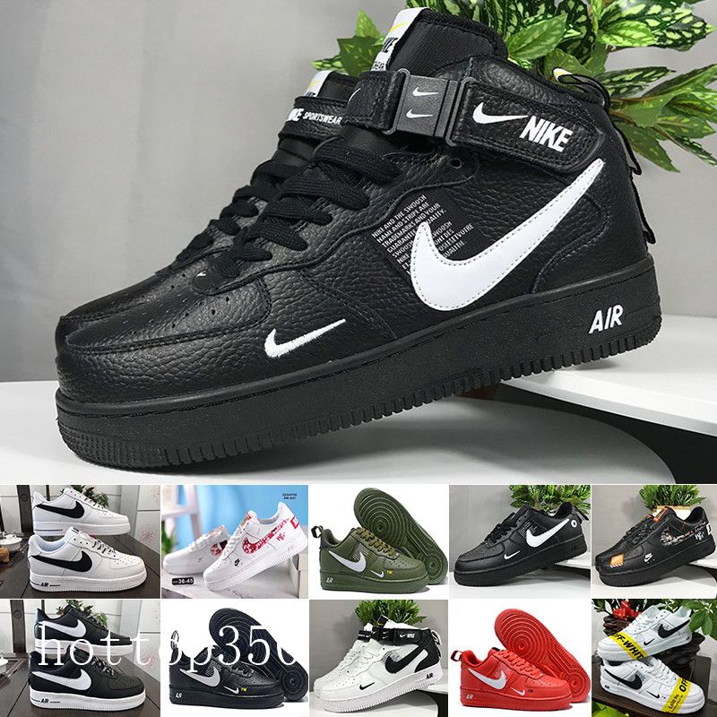 Compre Nike Air Force 1 One Af1 2018 Special Field SF Off For 1 One Men  Women High Boots Running Shoes Sneakers Unveils Utility Boots Armed Classic  Shoes 36 45 RV2PL A