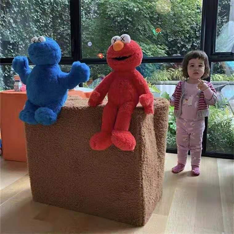 kaws sesame street dolls